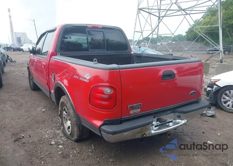 2002 Ford F-150 Lariat/Xlt z USA, uszkodzony, nr VIN 1FTRW08LX2KD03699